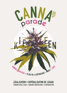 Affiche CANNAPARADE 2024